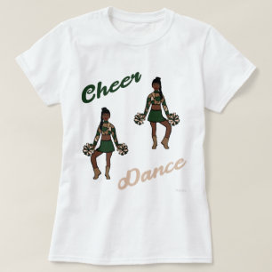 T-shirt vert Cheer/Dance)