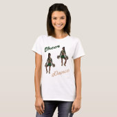 T-shirt vert Cheer/Dance) (Devant entier)