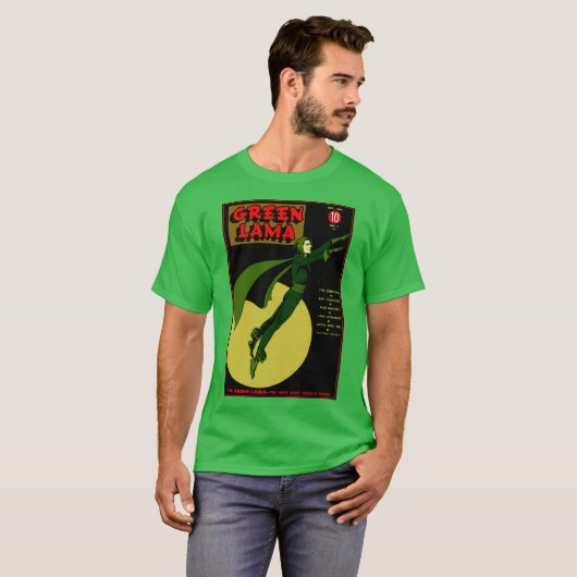 T-shirt vert classique (Devant entier)