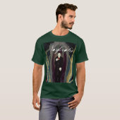 T-shirt vert classique Nosferatu (Devant entier)