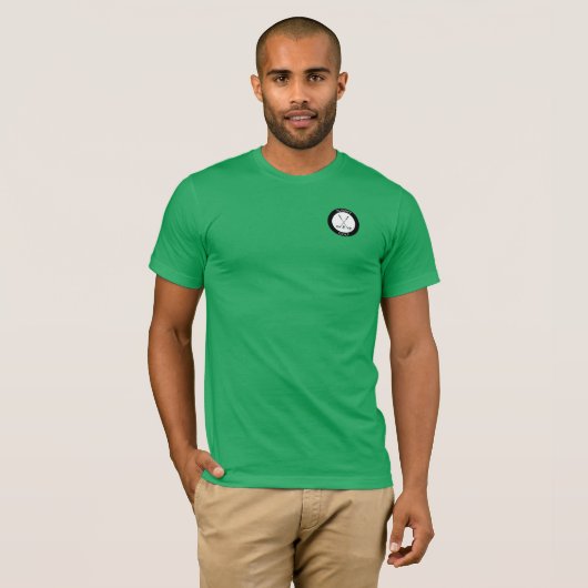 T-shirt vert Cool du logo Always GOLF (Devant entier)