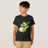 T-shirt Vert de Bruce (Devant entier)