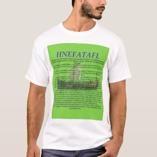 T-shirt Vert de chemise de jeu de Hnefatafl