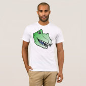 T-shirt Vert de Dinosorio (Devant entier)