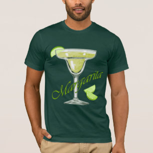 T-shirt vert de la forêt du Parti Margarita