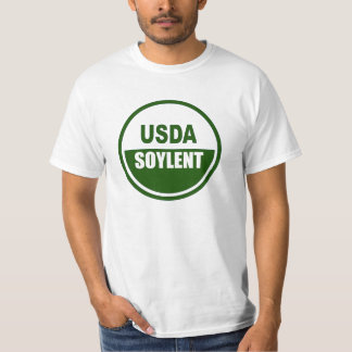 T-SHIRT VERT DE L'USDA SOYLENT