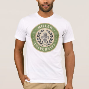 T-shirt Vert de Miller d'université