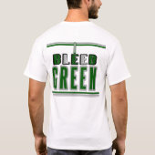 T-shirt vert de soutirage (Dos)