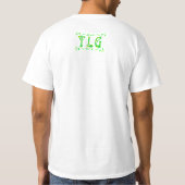 T-shirt vert de TLG (Dos)