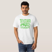 T-shirt vert de TLG (Devant entier)