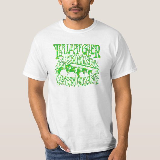 T-shirt vert de TLG (Devant)