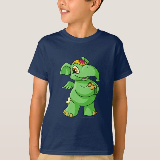 T-shirt Vert d'Elephante (Devant)