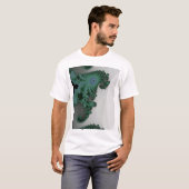 T-shirt vert d'hippocampe (Devant entier)
