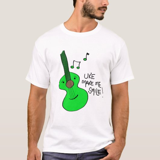 T-shirt vert d'Uke (Devant)