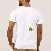 T-shirt vert en direct ! (Dos)