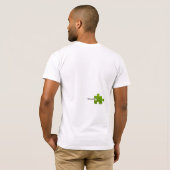 T-shirt vert en direct ! (Dos entier)