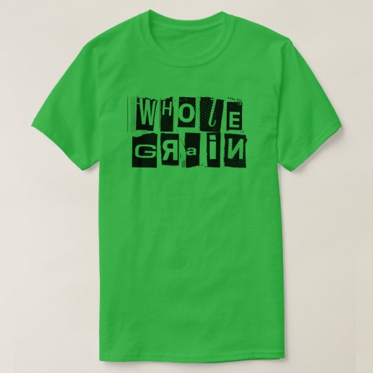 T-shirt Vert entier (Design devant)