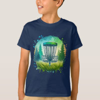 Vert et Bleu Disque Golf Thème