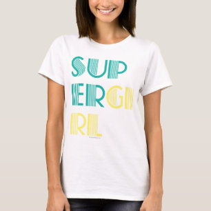 T-shirt Vert et jaune de Supergirl