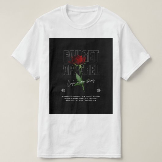 T-shirt Vert et noir  (Design devant)