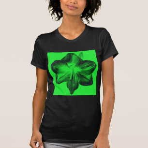 T-shirt Vert foncé sur vert clair Amaryllis
