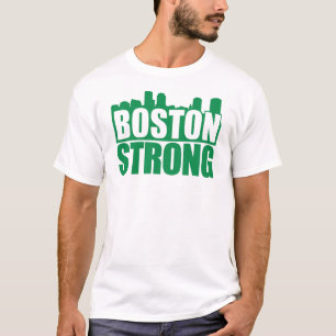 T-shirt Vert fort de Boston
