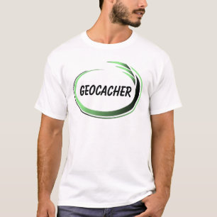 T-shirt vert Geocacher