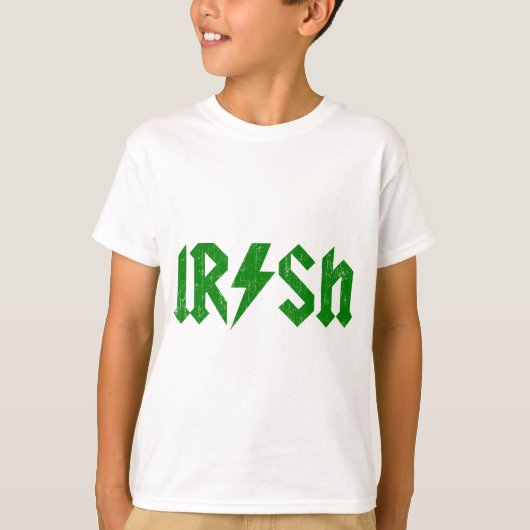T-shirt Vert irlandais d'AC/DC (Devant)