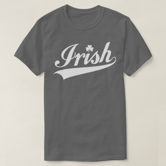T-shirt Vert irlandais pour St (Design devant)