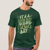 T-shirt vert Lucky (Devant)