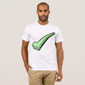 T-shirt vert Mark Mens (Devant entier)