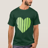 T-shirt vert mignon (Devant)