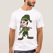 T-shirt vert nain (Devant)