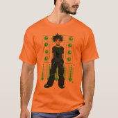 T-shirt Vert néon industriel (Devant)