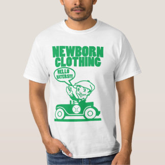 T-shirt vert newborn2