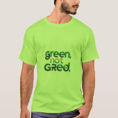 T-shirt Vert non égalisé (Devant)