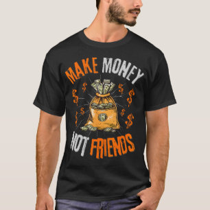 T-shirt Vert Olivier Et Orange