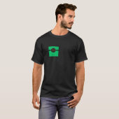 T-shirt Vert Pal Tee monoculaire (Devant entier)