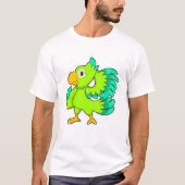 T-shirt Vert perroquet (Devant)