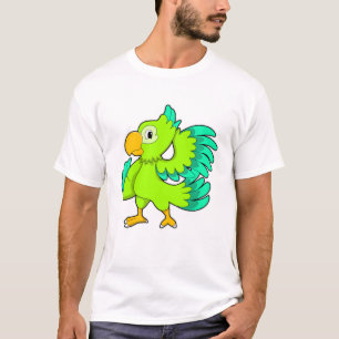 T-shirt Vert perroquet