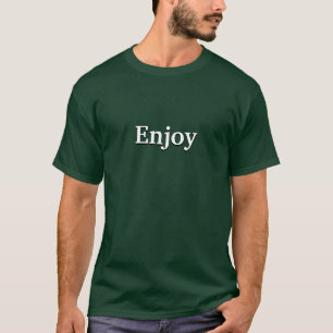 T-shirt vert pour homme et femme