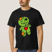 T-shirt vert pour hommes Voo Doo (Devant)