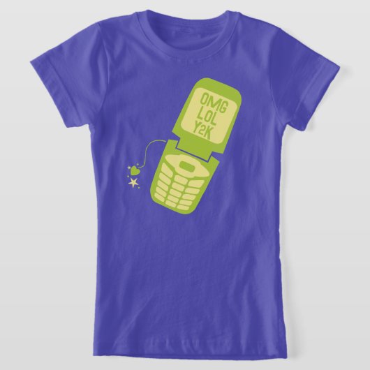 T-shirt vert rétros (Poser)