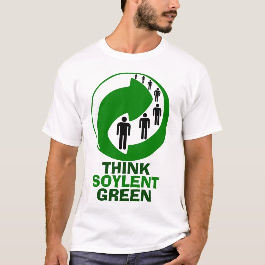T-shirt vert soja (Devant)