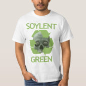 T-shirt Vert soja (Devant)