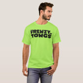 T-shirt vert tong (Devant entier)