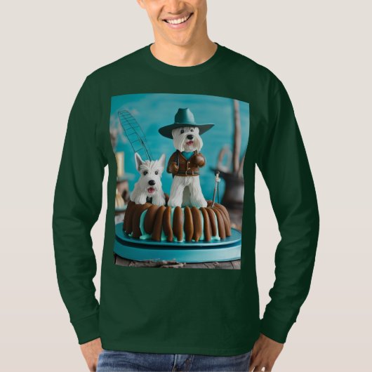 T-shirt vert unisex (Devant)