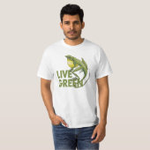 T-shirt Vert vivant (Devant entier)
