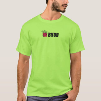 T-SHIRT VERT VIVANT : BYOB