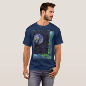 T-shirt Vert vivant pour la terre (Devant entier)